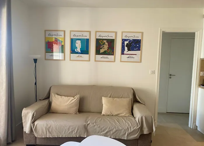 F2 Centre Lit 180 Parking Gratuit Довиль